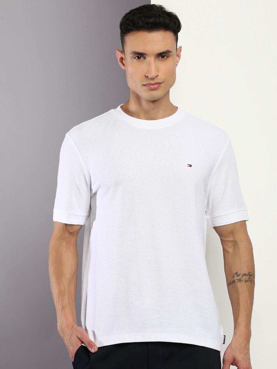 tommy hilfiger men round neck cotton sports t-shirt