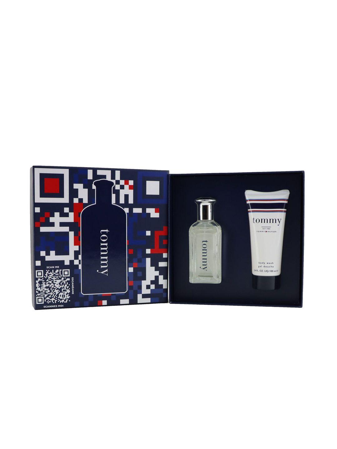 tommy hilfiger men set of 2 eau de toilette 50ml + shower gel 100ml fragrance gift set