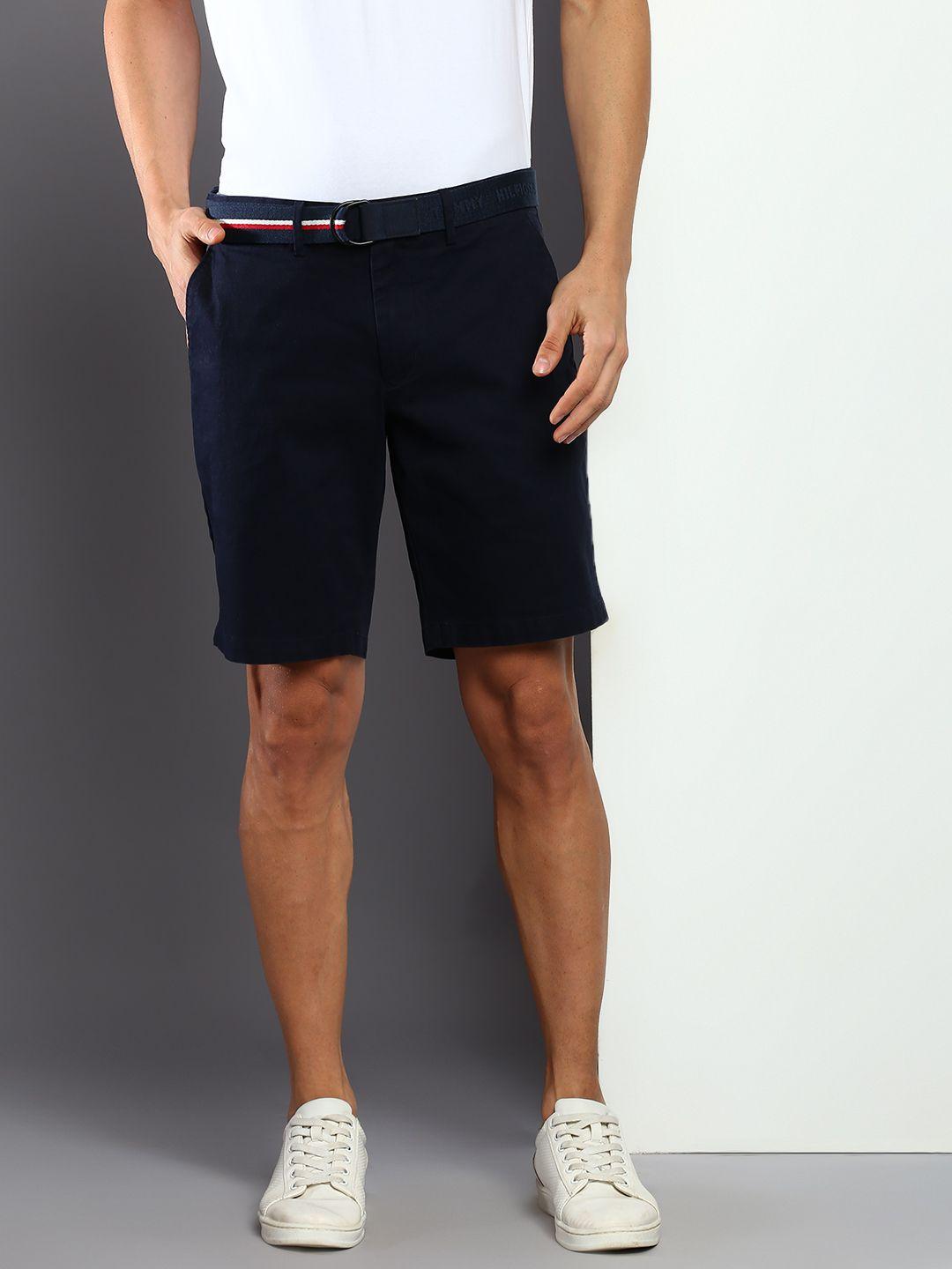 tommy hilfiger men solid chino shorts