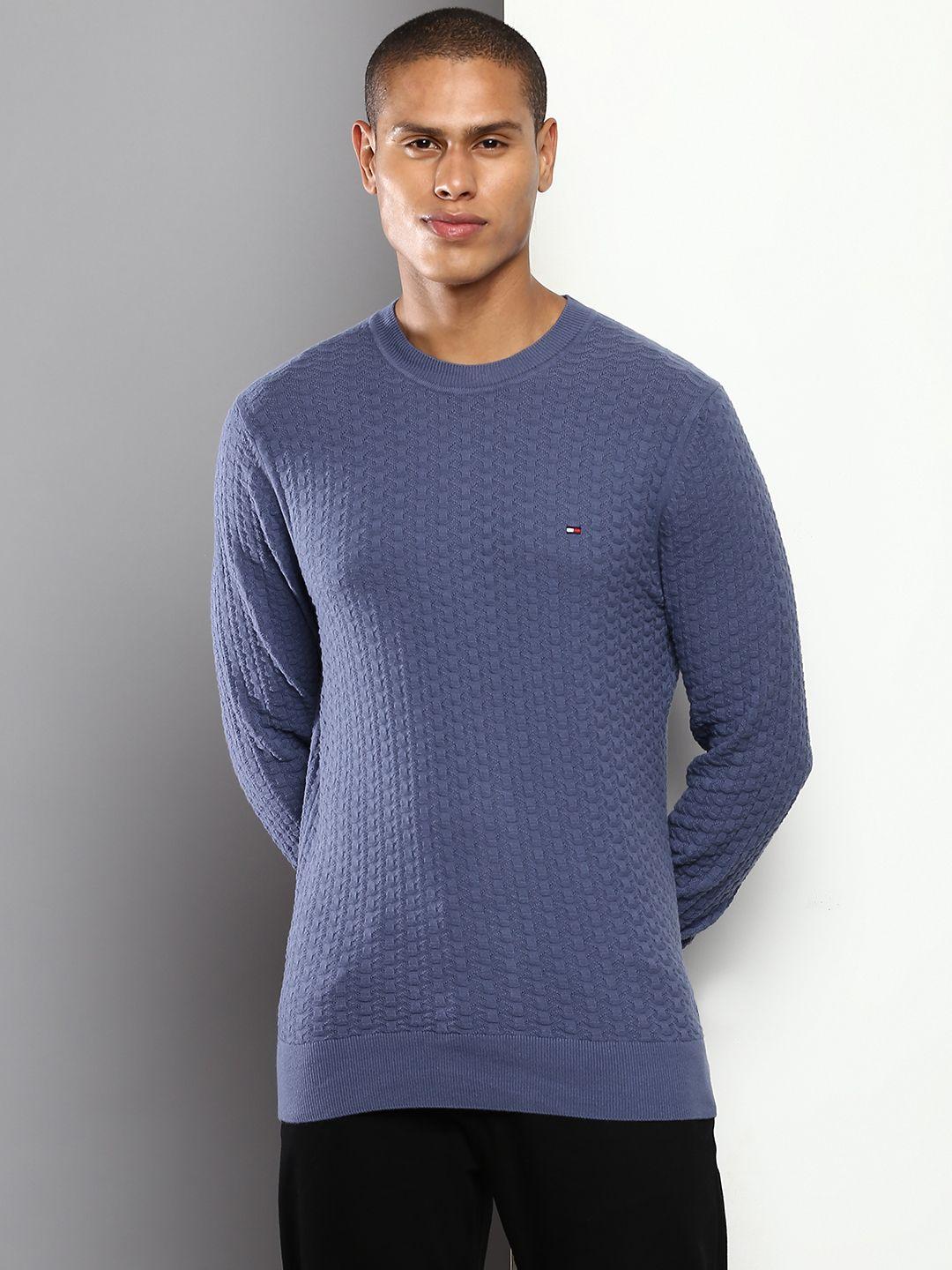 tommy hilfiger men solid pullover