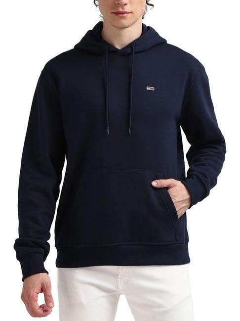 tommy hilfiger navy regular fit hoodie