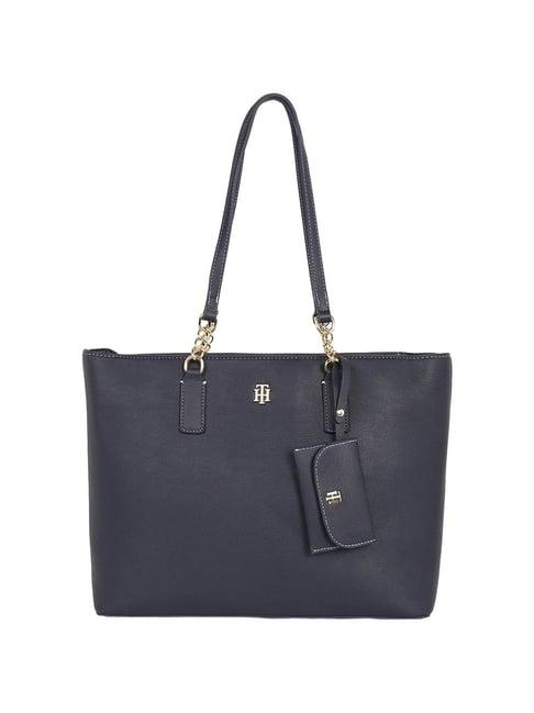 tommy hilfiger navy shoulder bag