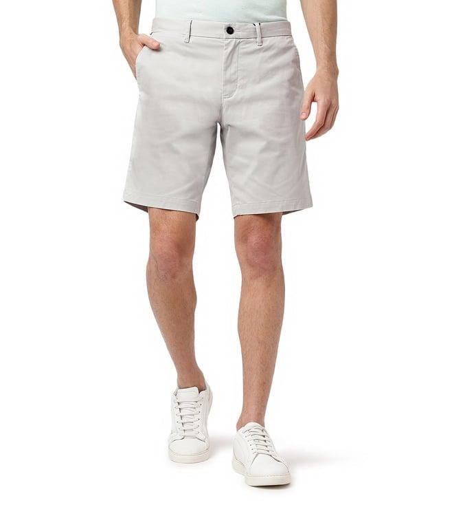 tommy hilfiger october grey regular fit shorts