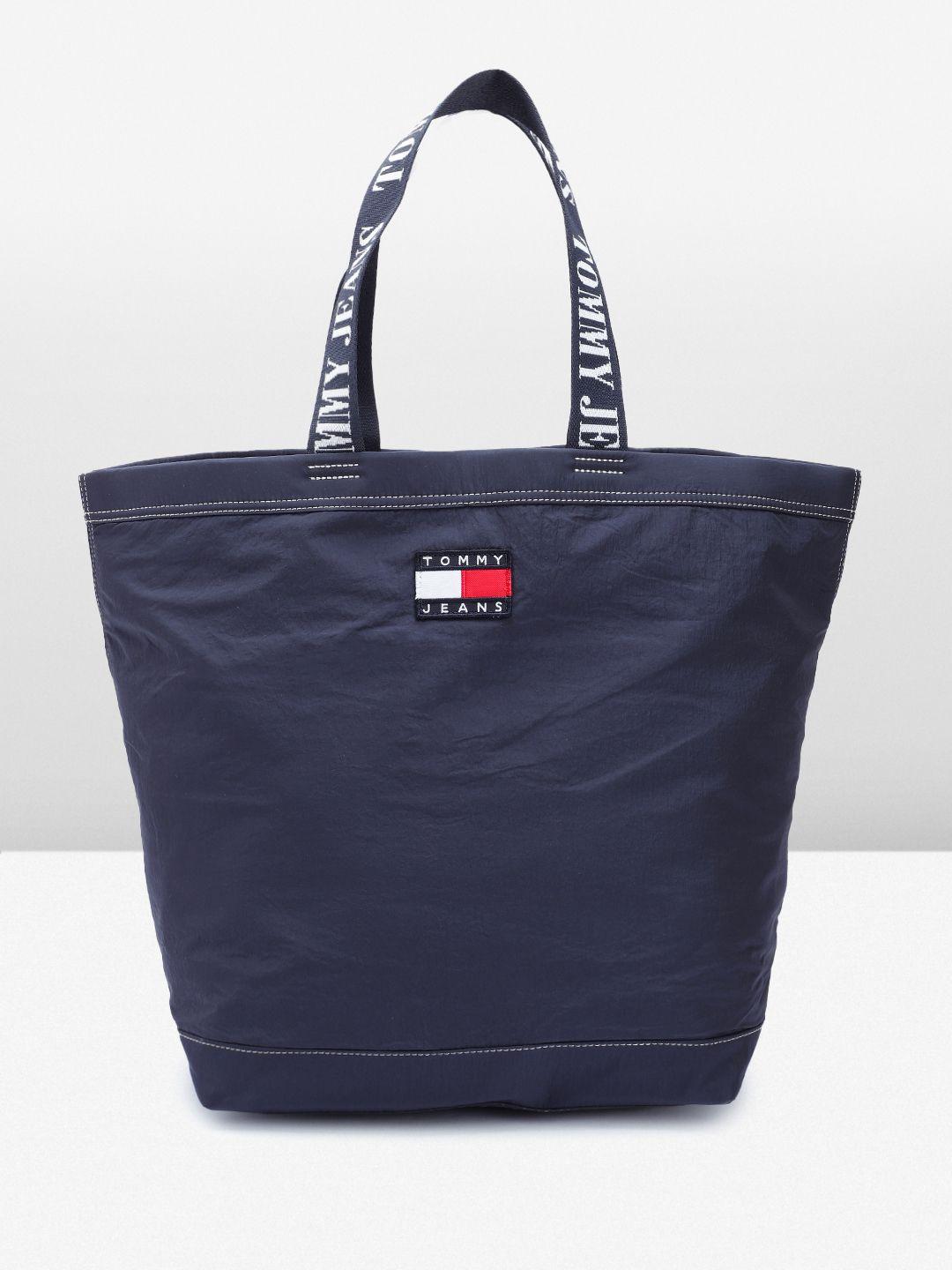 tommy hilfiger oversized structured shoulder bag