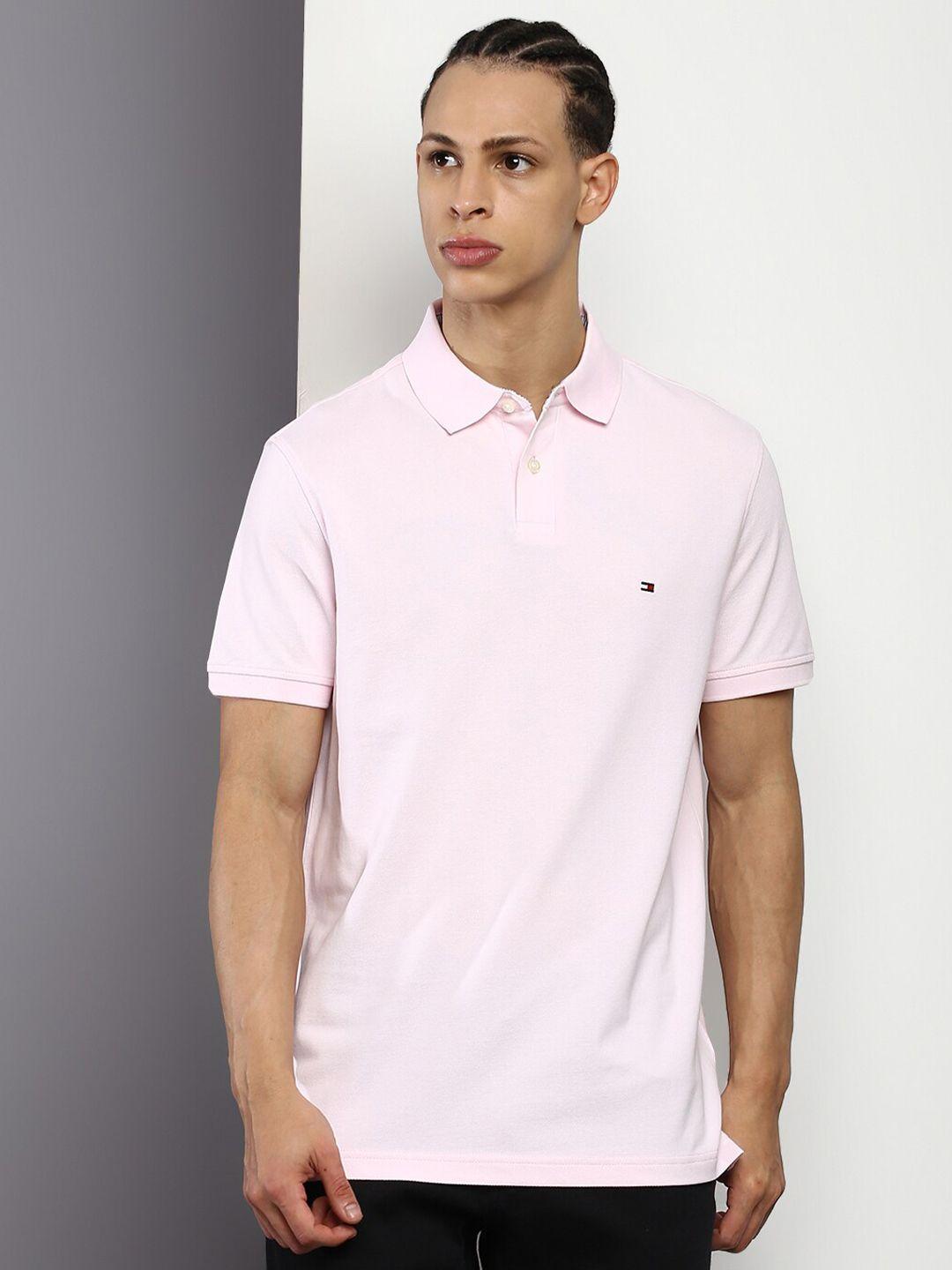 tommy hilfiger polo collar t-shirt