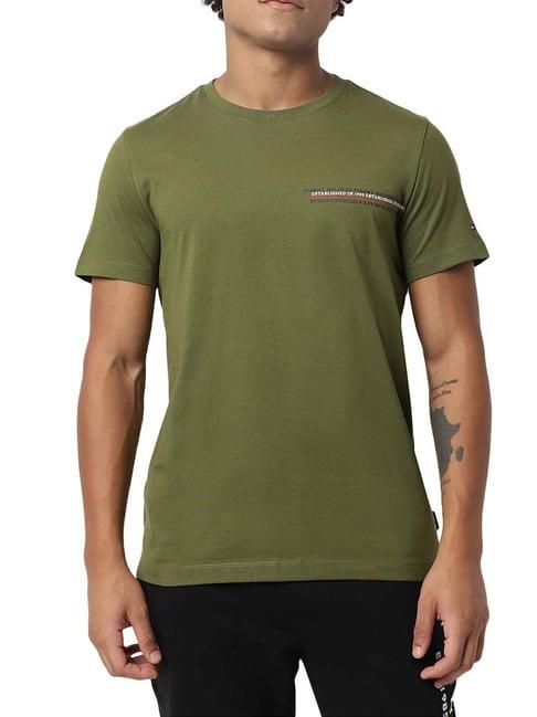 tommy hilfiger putting green logo slim fit t-shirt