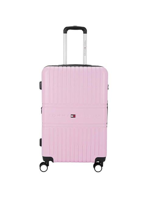 tommy hilfiger stanford abs+pc hard luggage - pink