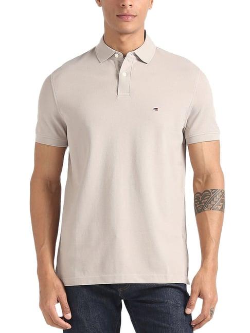 tommy hilfiger stone regular fit polo t-shirt