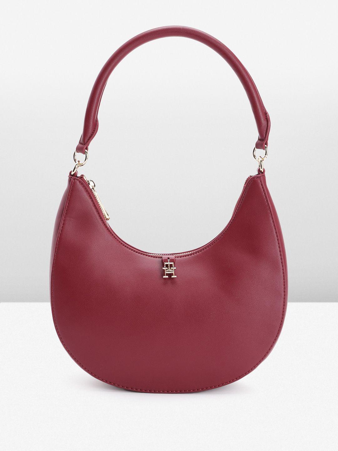 tommy hilfiger structured hobo bag