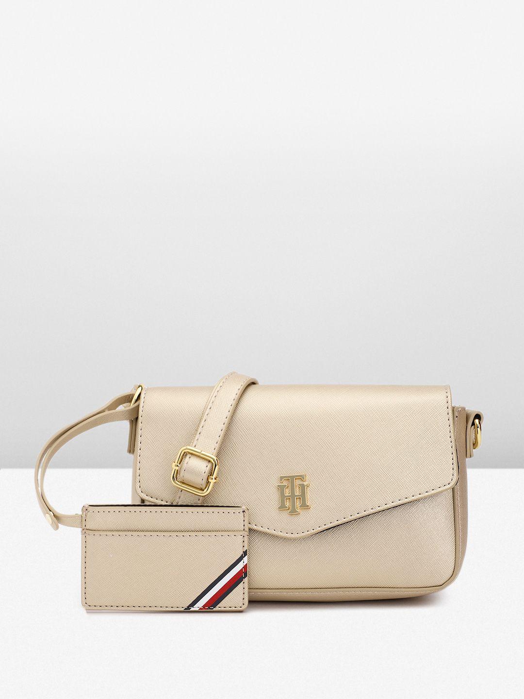 tommy hilfiger structured sling bag