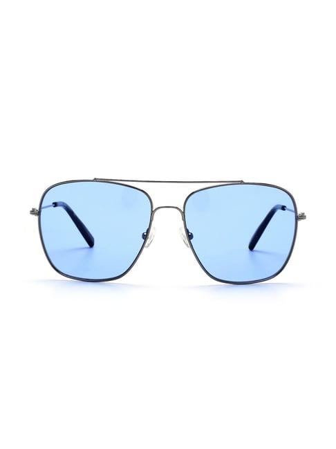 tommy hilfiger th2581 blue square sunglasses