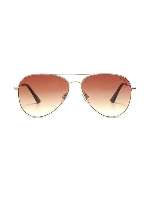 tommy hilfiger thvictor brown gradient aviator