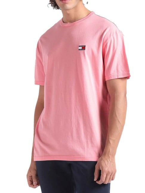 tommy hilfiger tickled pink solid regular fit t-shirt