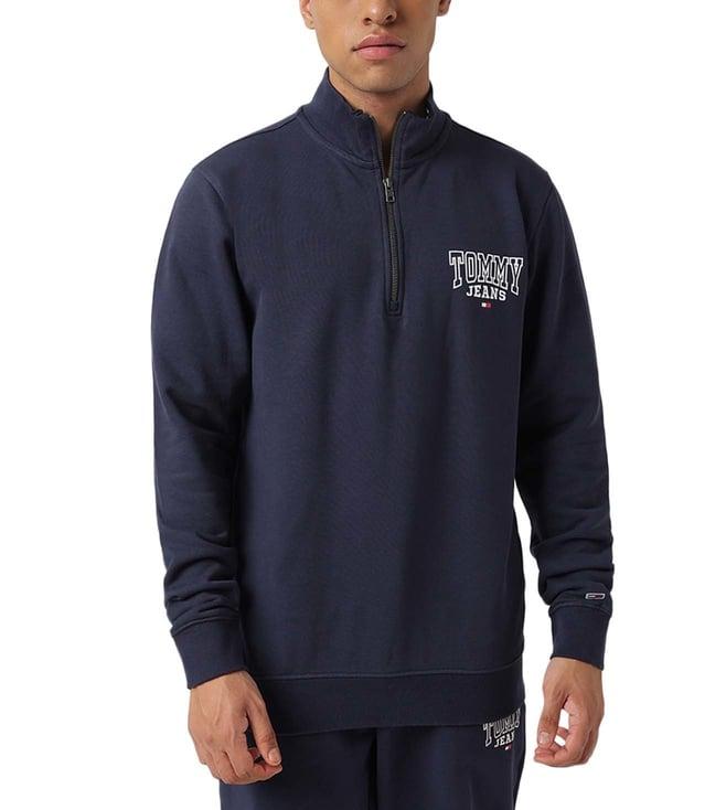 tommy hilfiger twilight navy logo regular fit sweatshirt