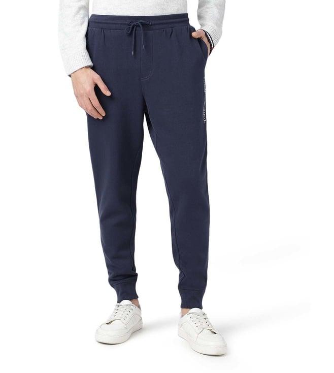 tommy hilfiger twilight navy regular fit joggers