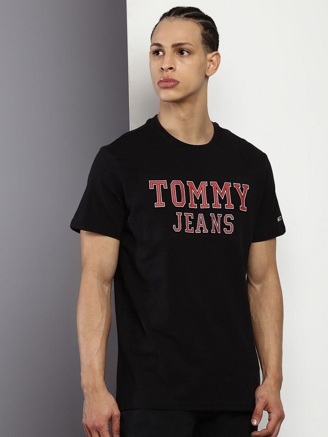 tommy hilfiger typography printed slim fit t-shirt