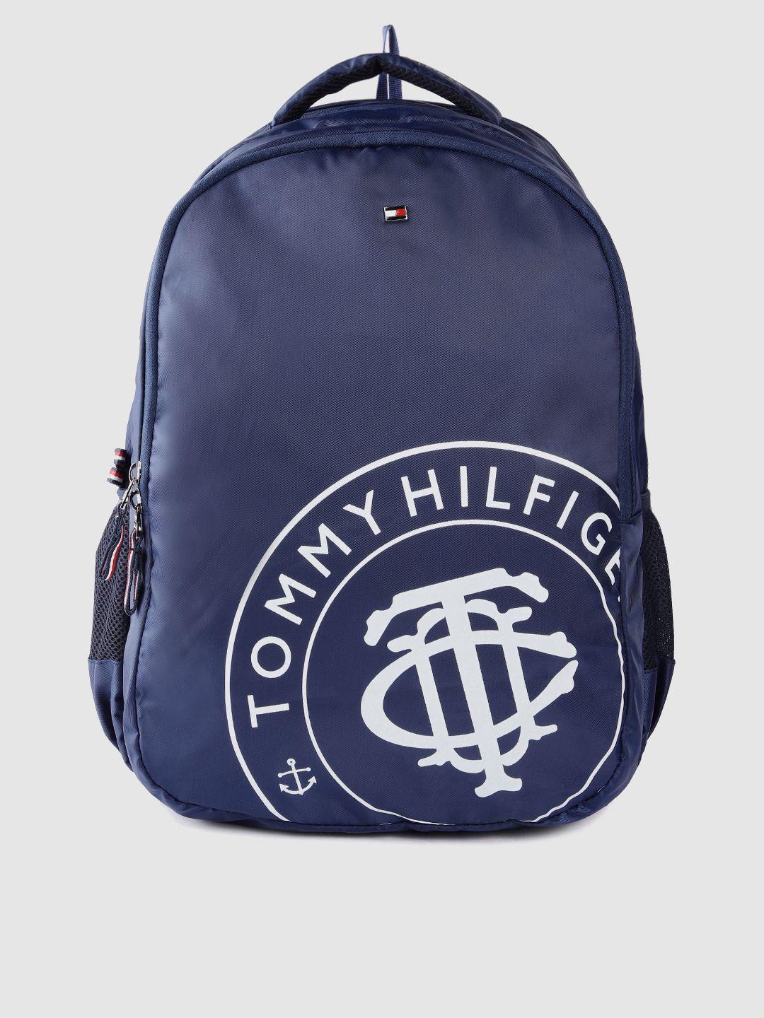 tommy hilfiger unisex brand logo print backpack - 31 l