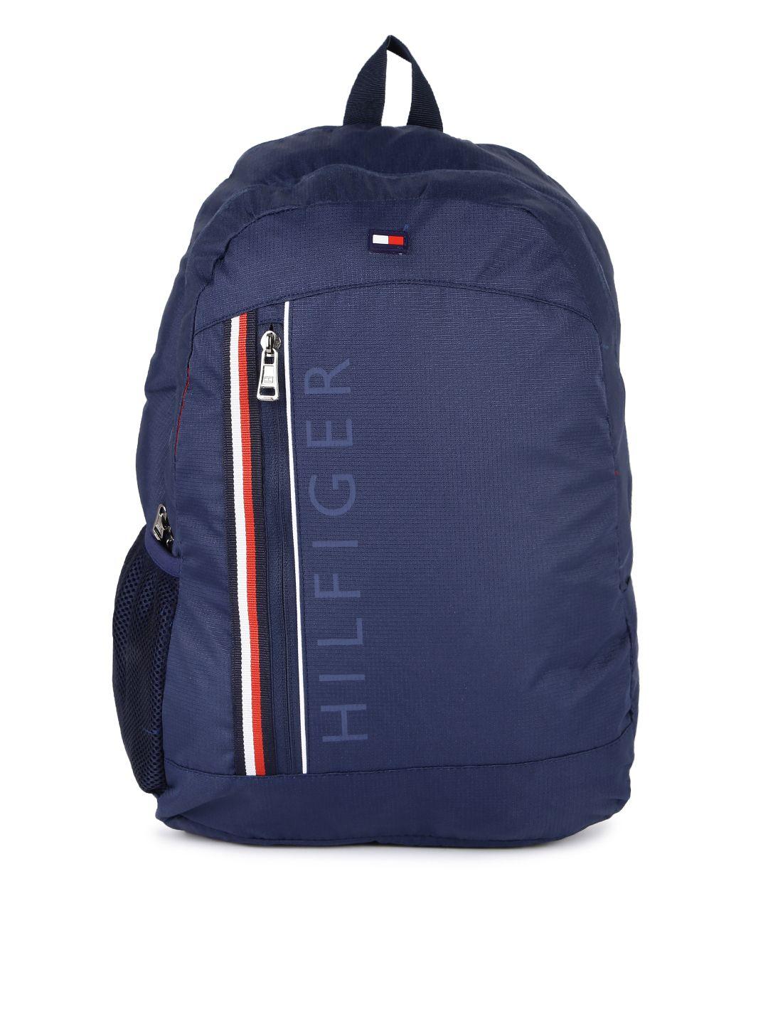 tommy hilfiger unisex navy laptop backpack