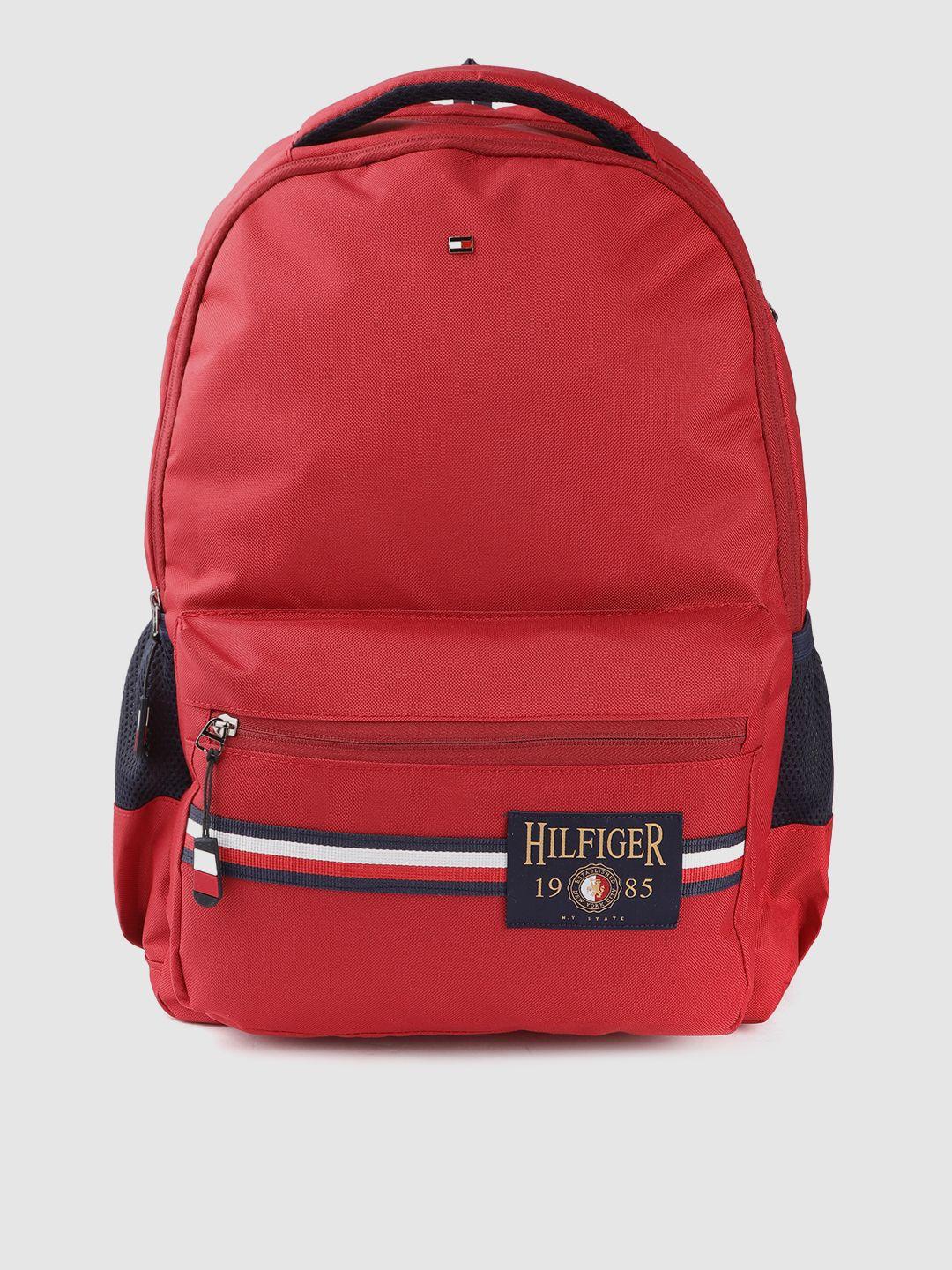 tommy hilfiger unisex red backpack