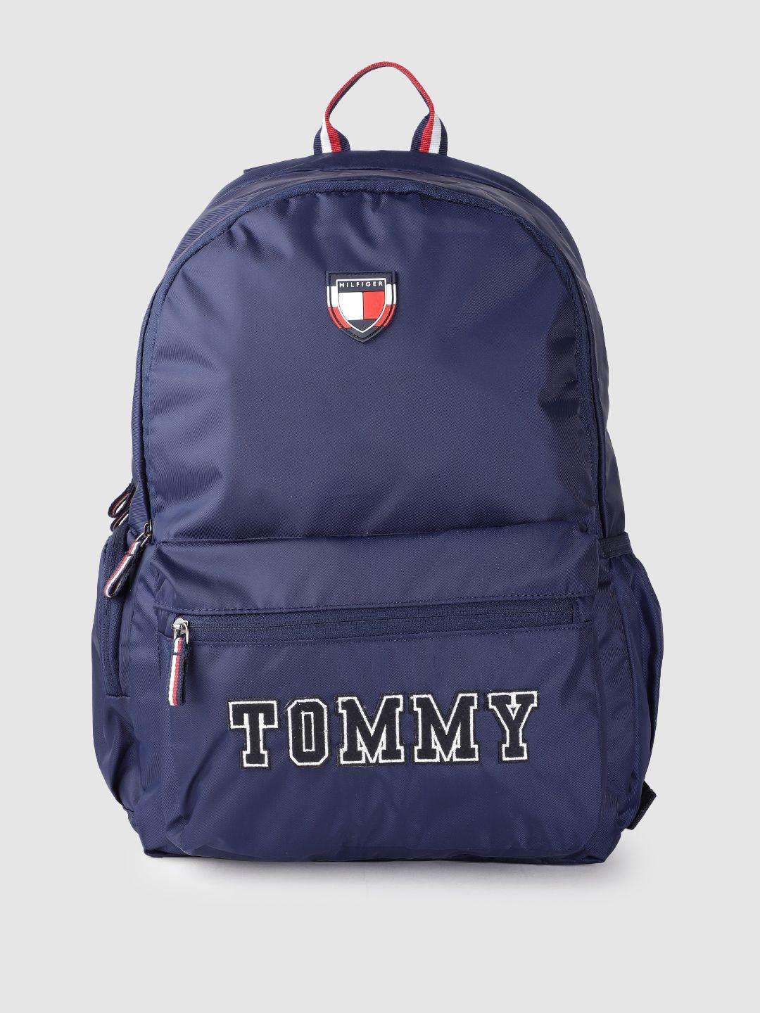 tommy hilfiger unisex typography applique backpack