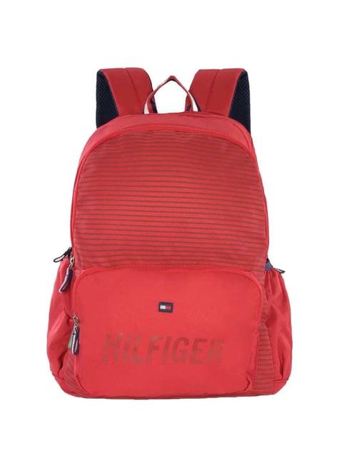 tommy hilfiger vulcan 29 ltrs red large backpack