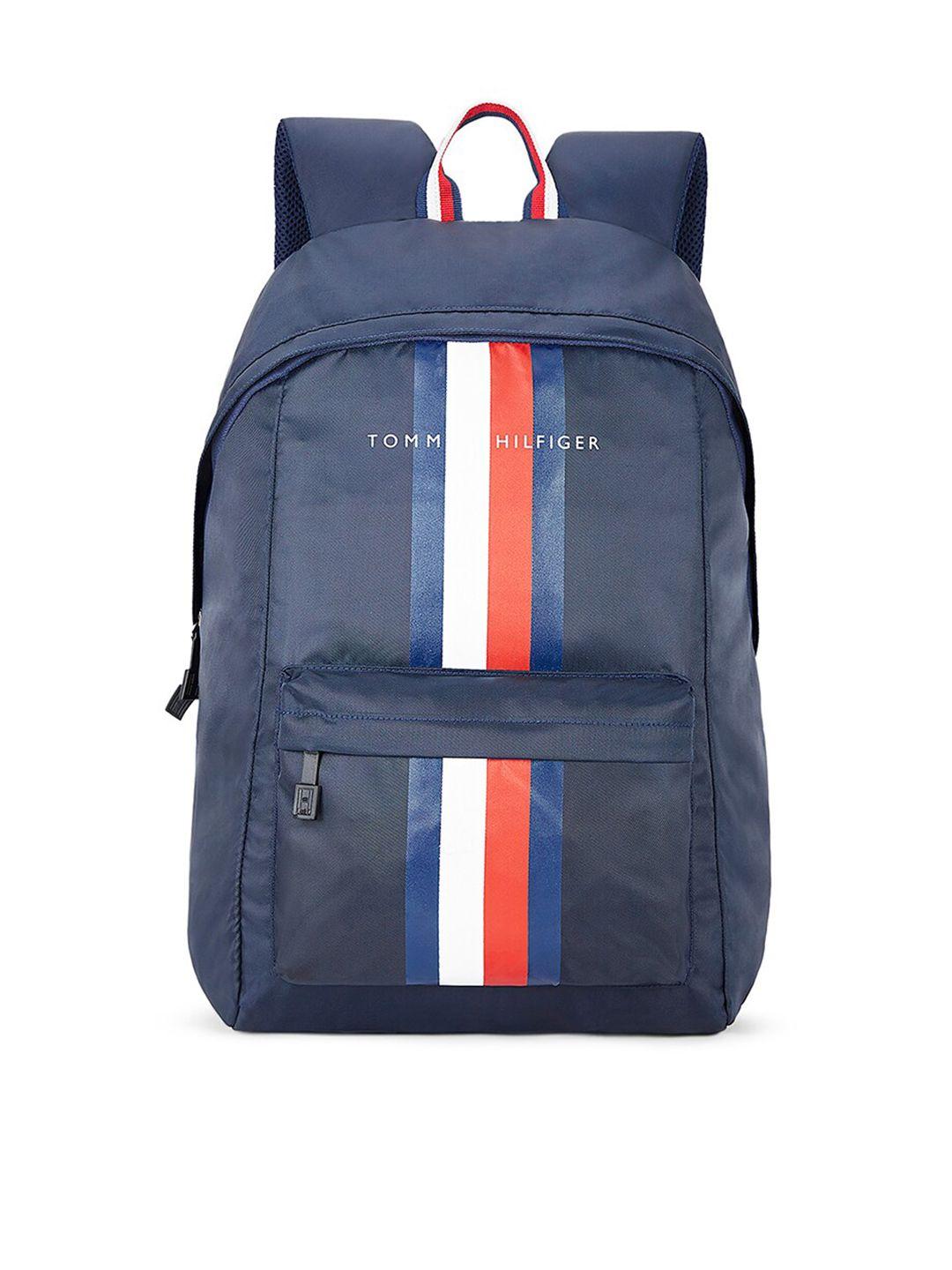 tommy hilfiger water resistant laptop backpack