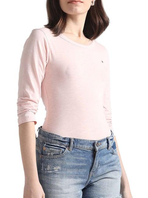 tommy hilfiger whimsy pink slim fit t-shirt