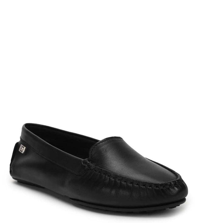 tommy hilfiger women's black loafers