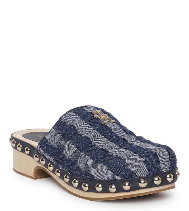 tommy hilfiger women's denim mules