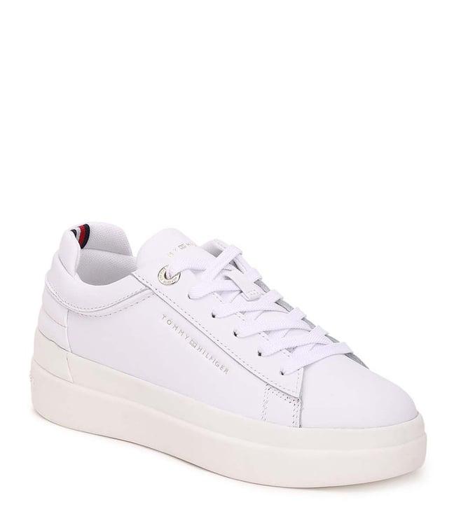 tommy hilfiger women's white sneakers