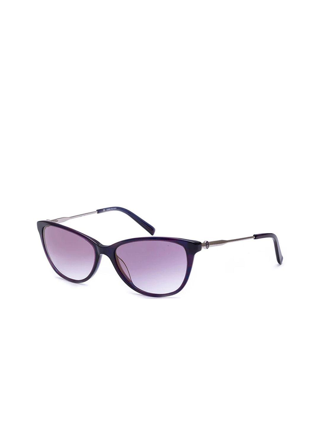 tommy hilfiger women cateye sunglass with uv protected lens