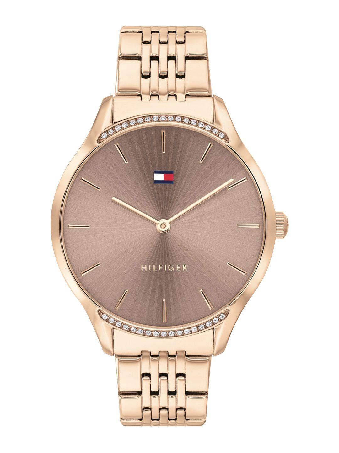 tommy hilfiger women grey analogue watch th1782212