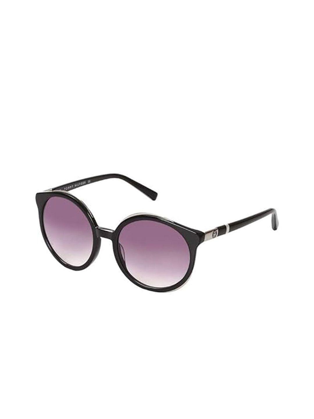 tommy hilfiger women round sunglasses with uv protected lens