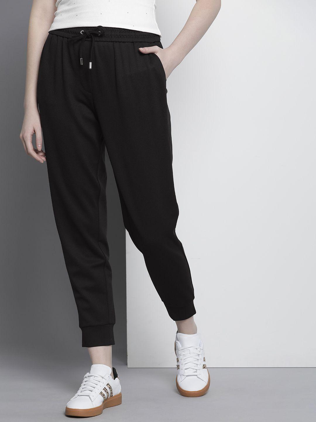 tommy hilfiger women solid joggers