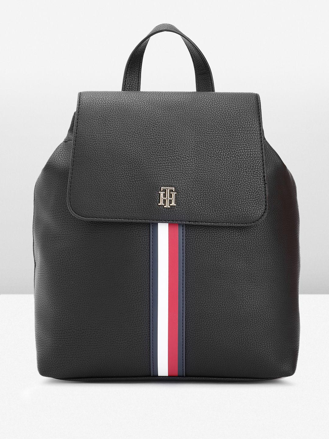 tommy hilfiger women striped backpack