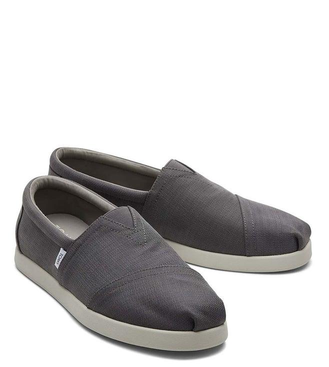toms men's alp fwd grey slip on sneakers