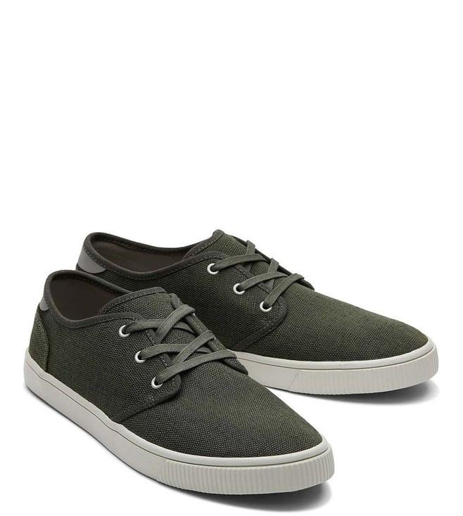 toms men's carlo green sneakers