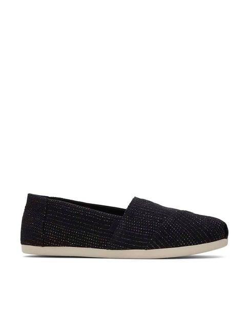 toms women's black espadrille shoes