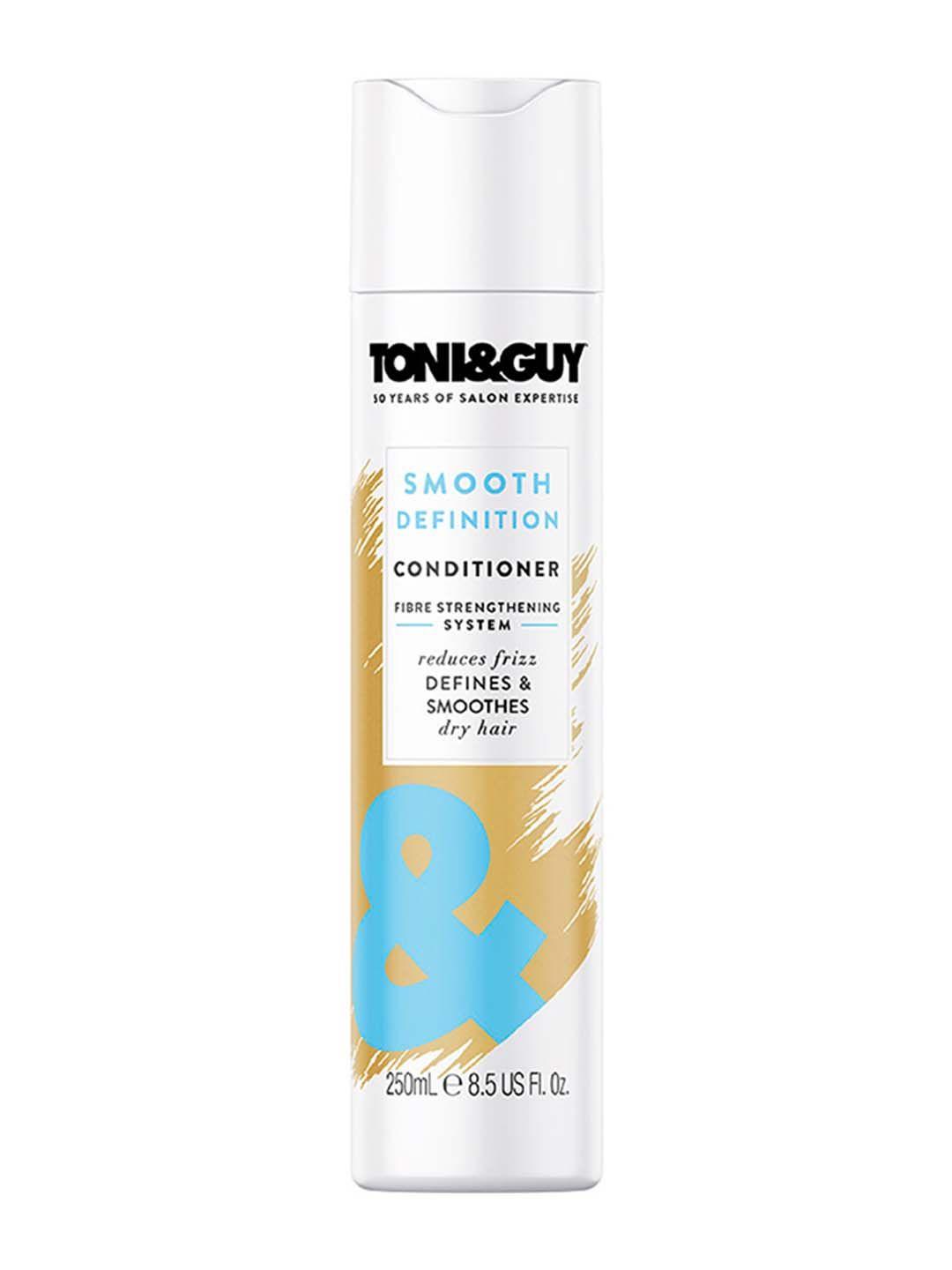 toni & guy smooth definition conditioner for dry frizzy hair - 250ml