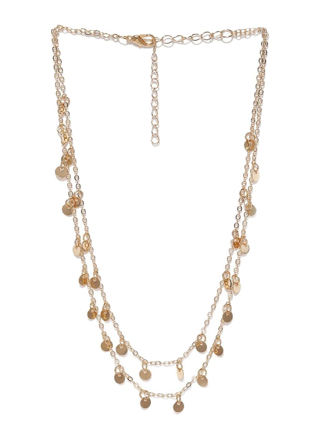 toniq gold-toned layered necklace