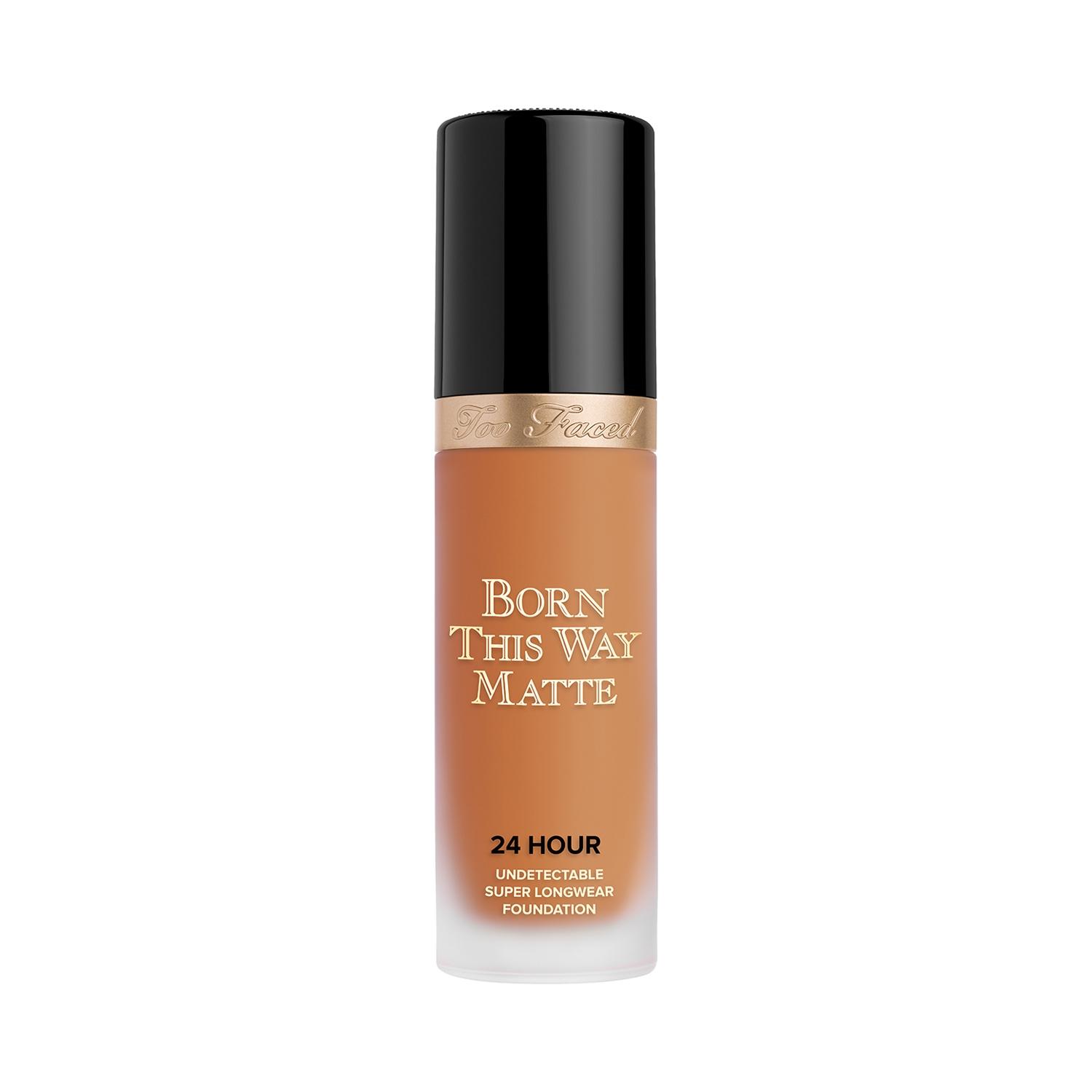 too faced born this way matte foundation - chestnut (30ml)