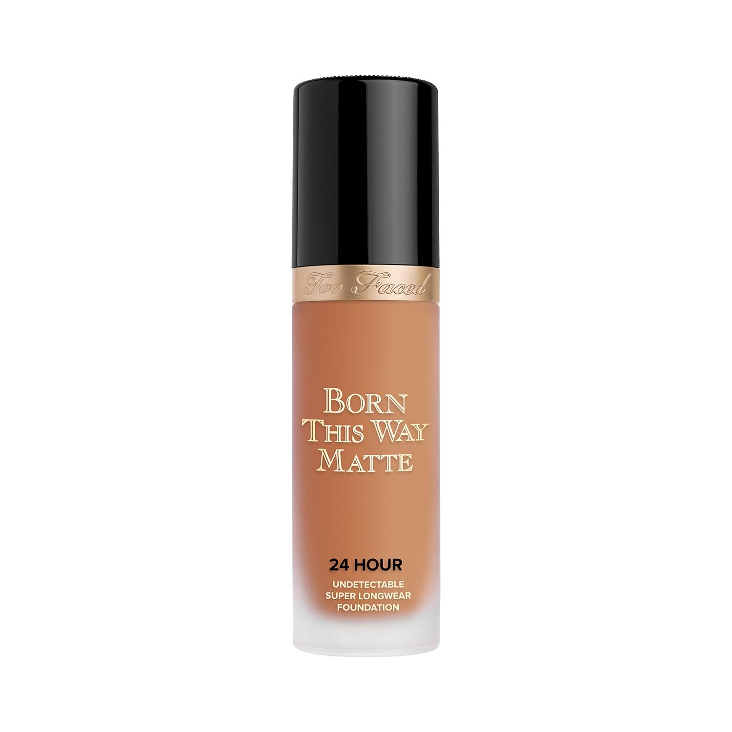 too faced born this way matte foundation - maple (30ml)