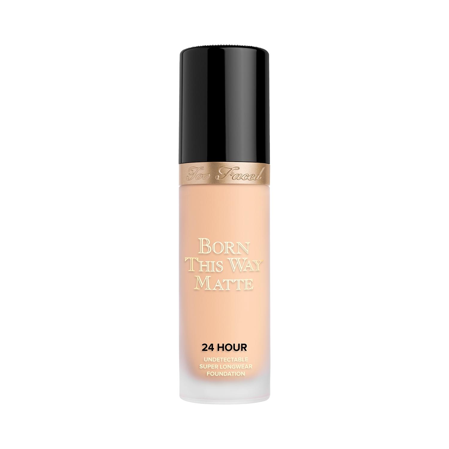 too faced born this way matte foundation - nude (30ml)