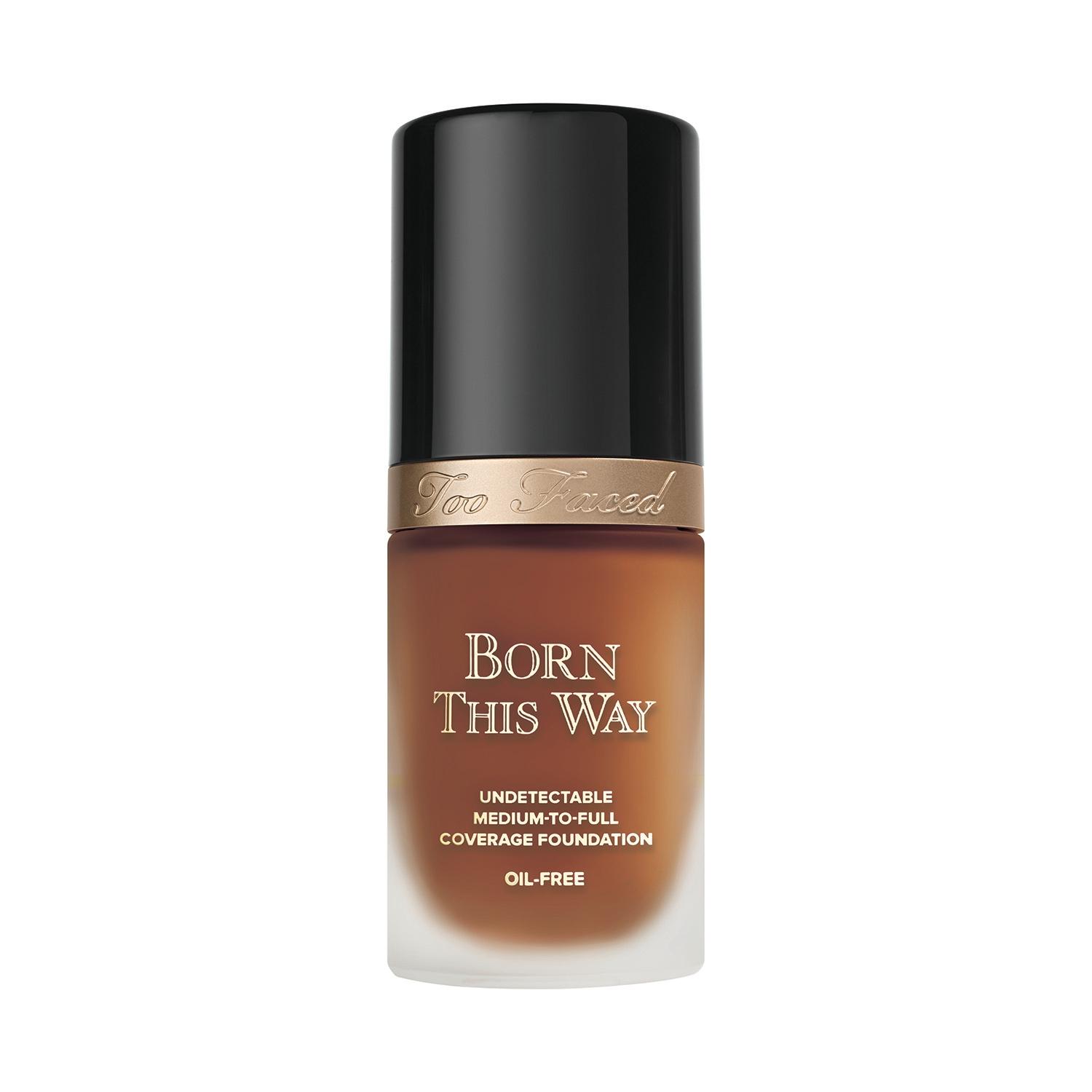 too faced born this way matte foundation - spiced rum (30ml)