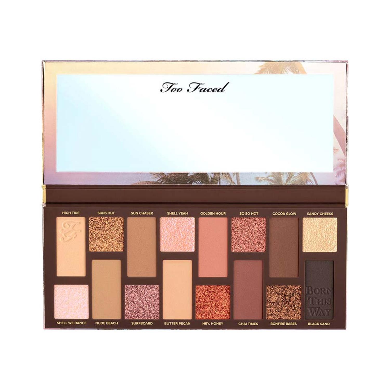 too faced born this way sunset palette - multi-color (15.2g)