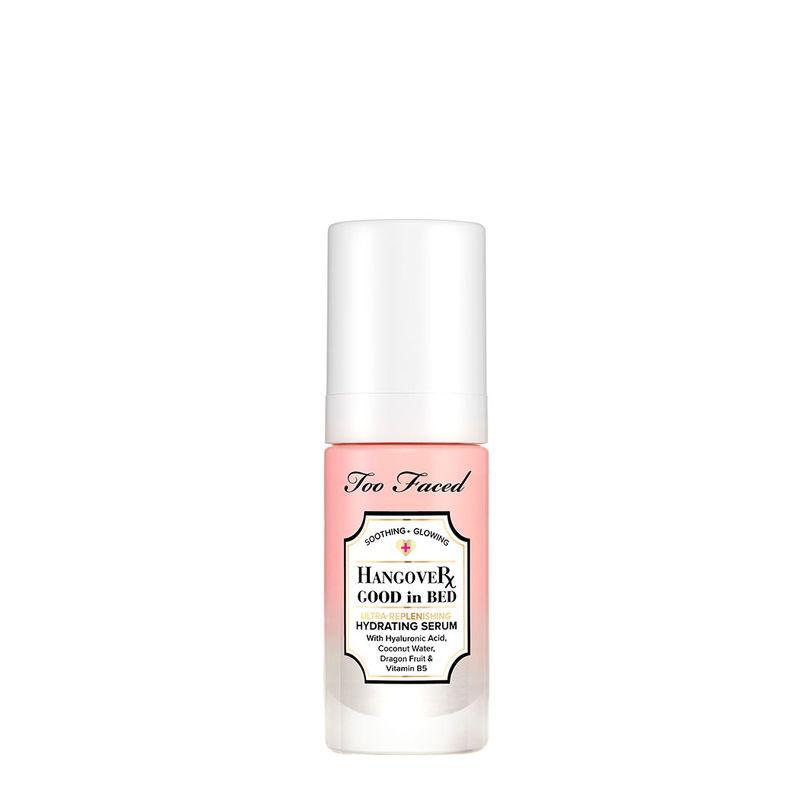 too faced hangover good in bed replenishing hydrating serum