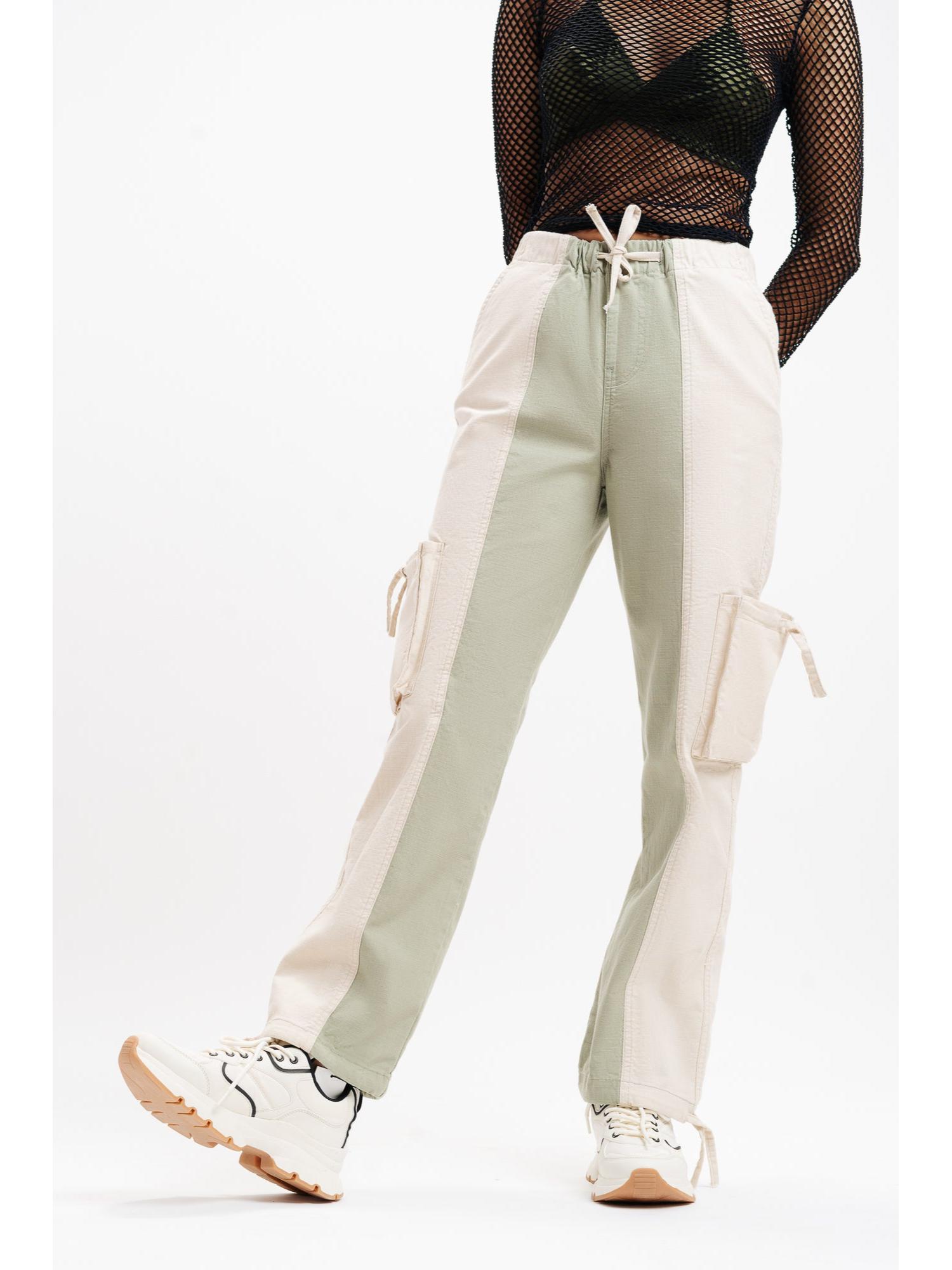 too tone linen cargo pant