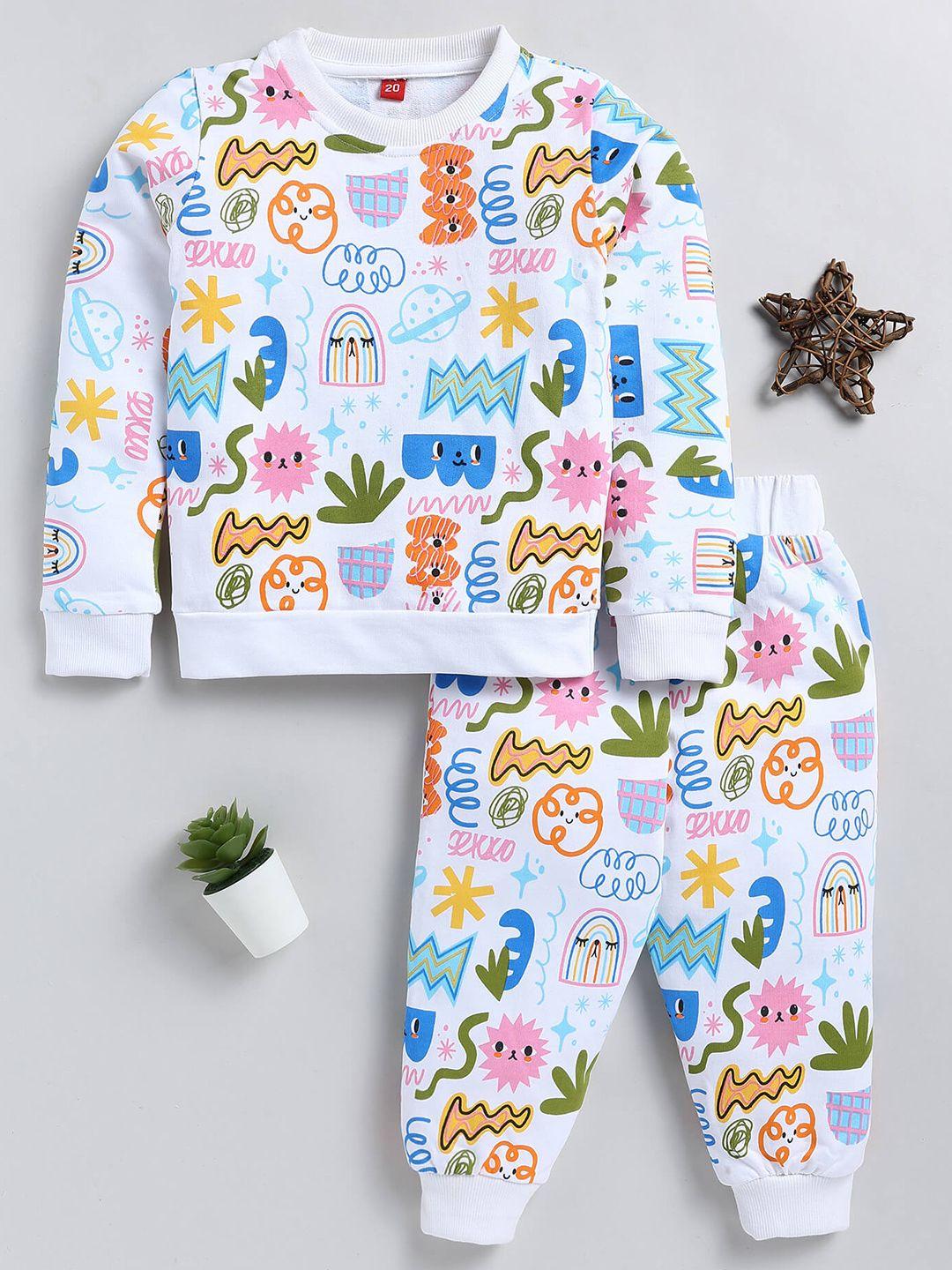 toonyport boys printed t-shirt with trousers