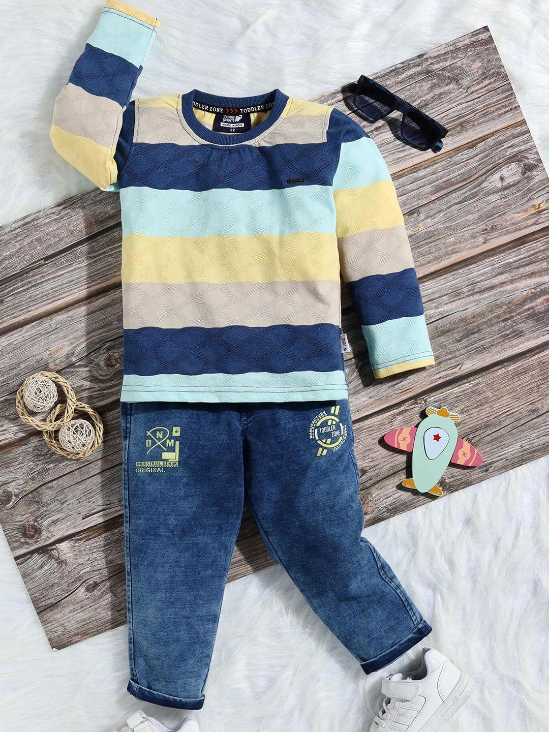 toonyport boys striped sweater with jeans