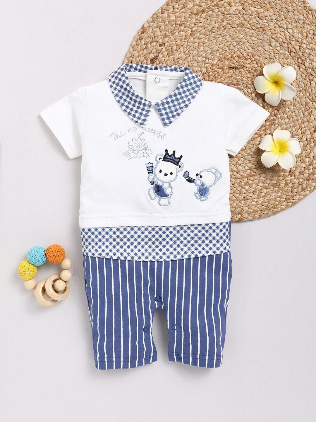 toonyport infants pure cotton striped romper